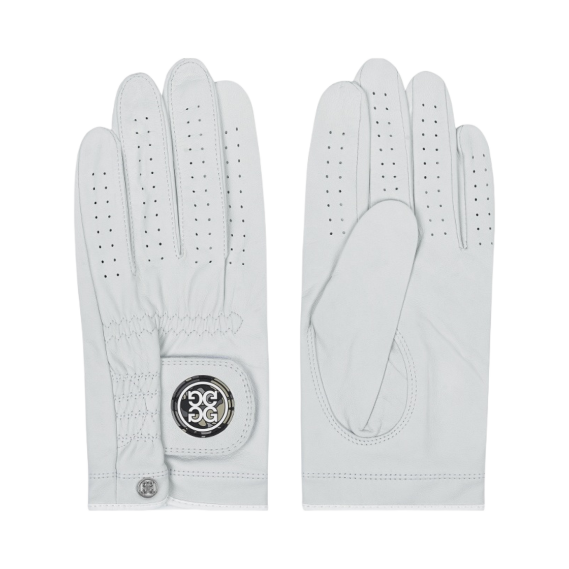 G4MS22G62 G/Fore Essential Camo Patch LH Golf Glove Snow Onyx
