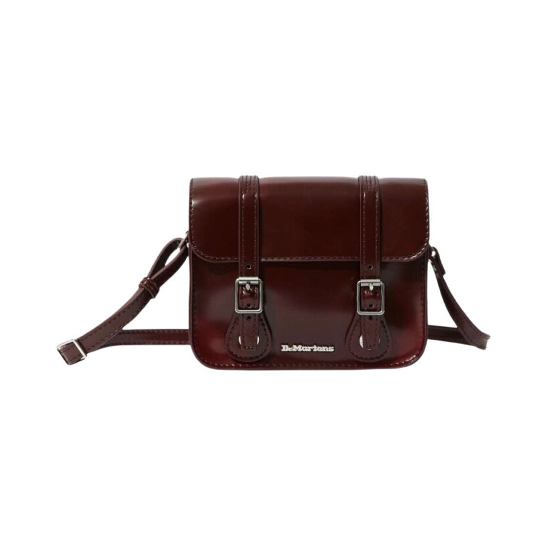 AB093601 Dr. Martens 7 inch Vegan Satchel Cherry Red
