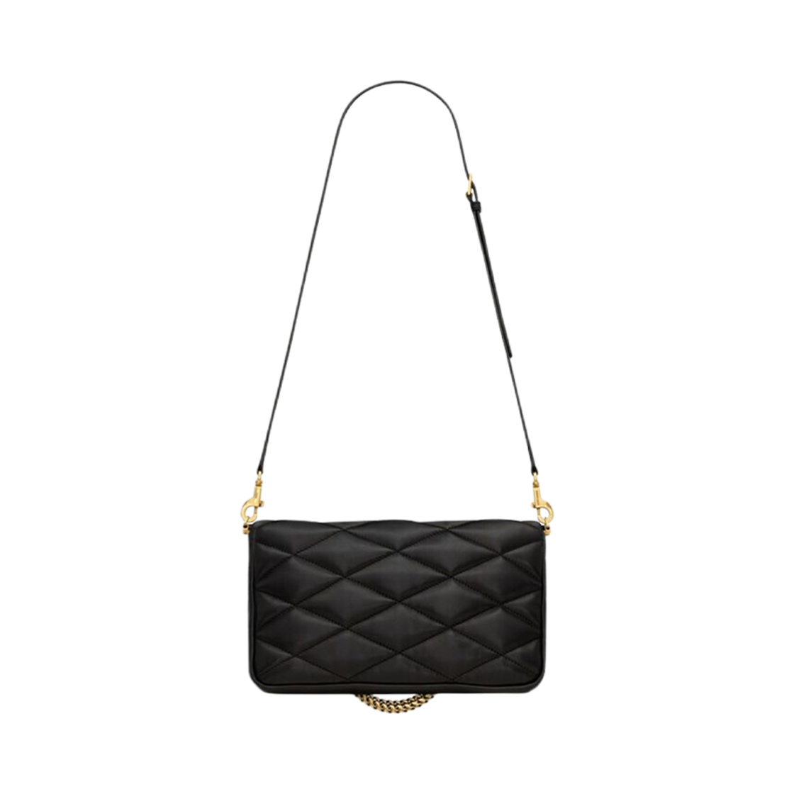 생로랑 87 퀼티드 램스킨 블랙(Saint Laurent 87 In Quilted Lambskin Black) - 2