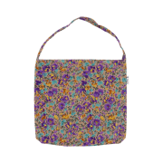 Emis Painting Flower Eco Bag Sandy Brown