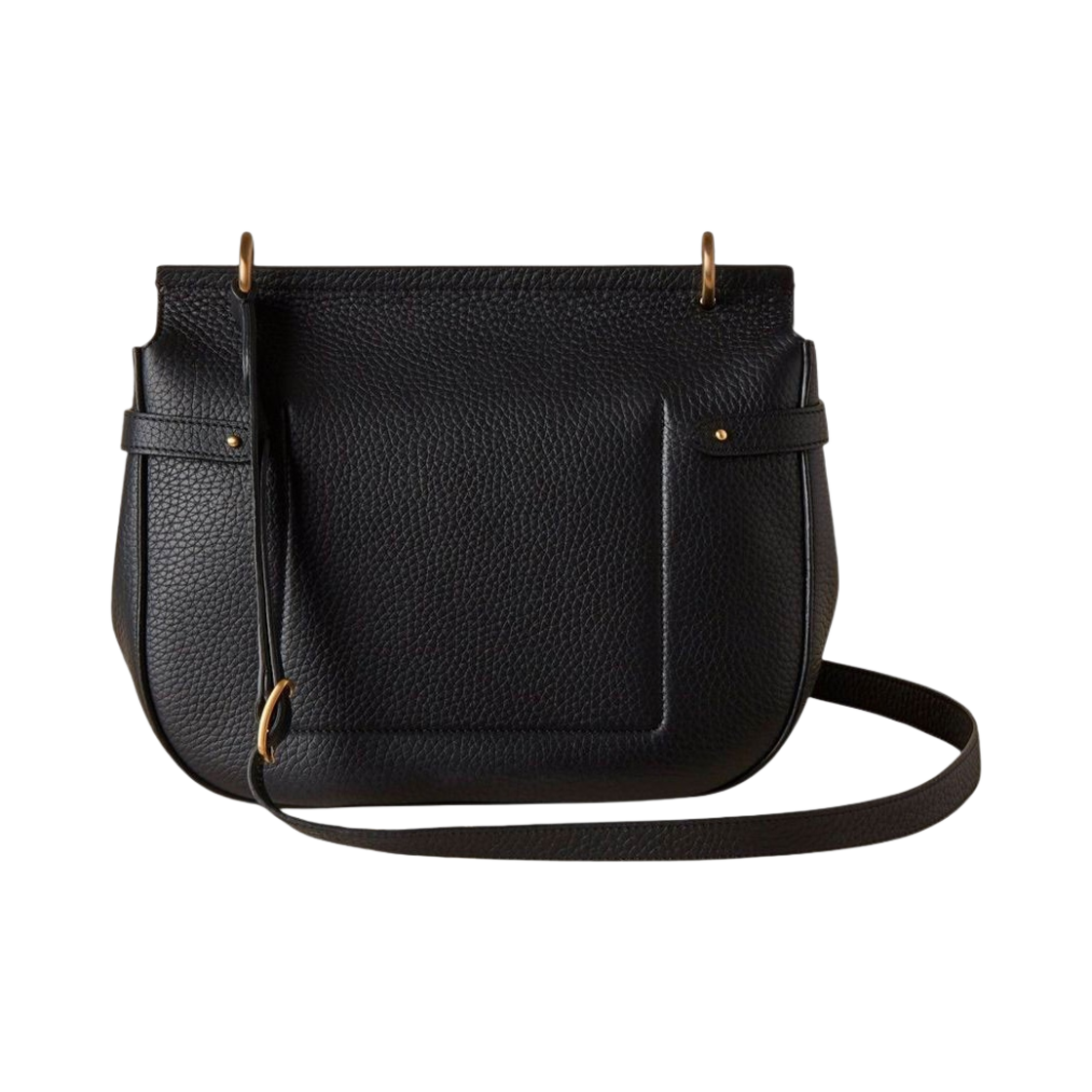 멀버리 헤비 그레인 소프트 앰벌리 사첼 블랙(Mulberry Heavy Grain Soft Amberley Satchel Black) - 2