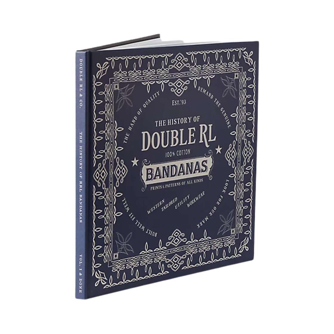 더블알엘 더 히스토리 오브 더블알엘 반다나 인디고 하드 커버(Double RL The History of Double RL Bandanas Indigo Hard Cover)