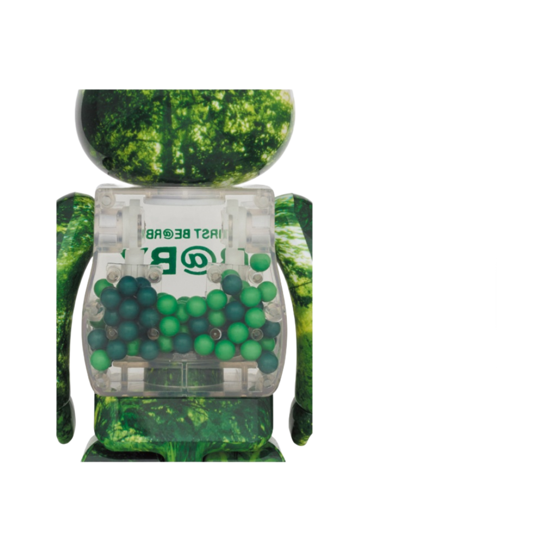 베어브릭 마이 퍼스트 베어브릭 베이비 100% & 400% 세트 포레스트 그린(Bearbrick My First Bearbrick Baby 100% & 400% Set Forest Green) - 4