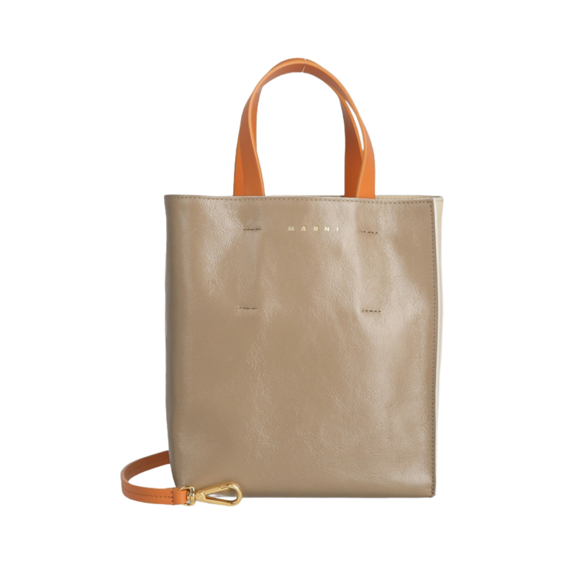 마르니 뮤제오 소프트 나노 미니백 그레이그린 캐년(Marni Museo Soft Nano Mini Bag Greygreen Canyon) - 1