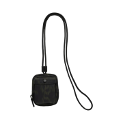 COS Animal-Print Mini Crossbody Pouch Nylon Grey
