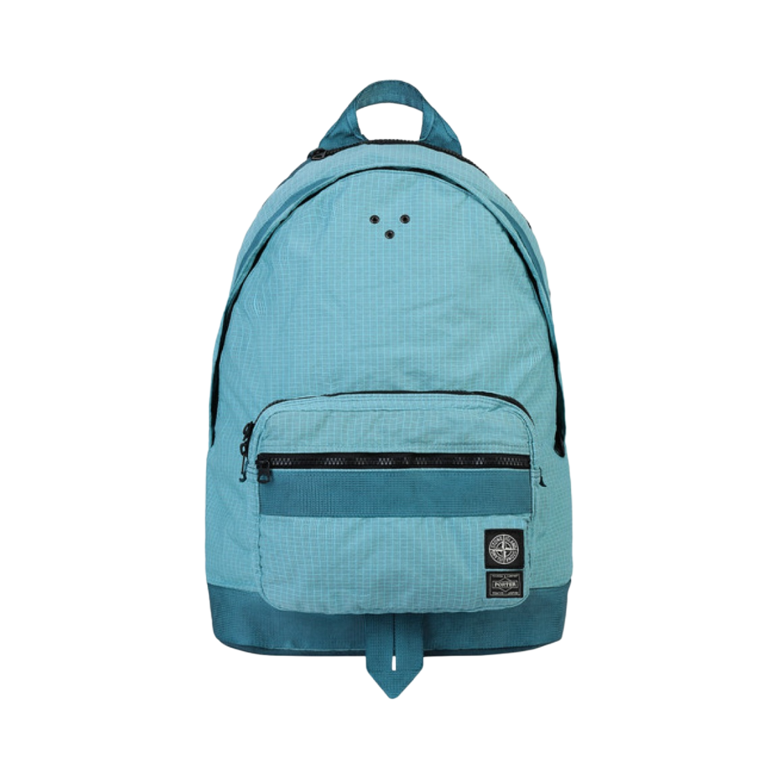 포터 x 스톤 아일랜드 917P1 리플렉티브 위브 립스탑-TC 블루(Porter x Stone Island 917P1 Reflective Weave Ripstop-TC Blue) - 1
