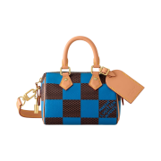 Louis Vuitton Speedy 18 Bandouliere Damier Pop Blue