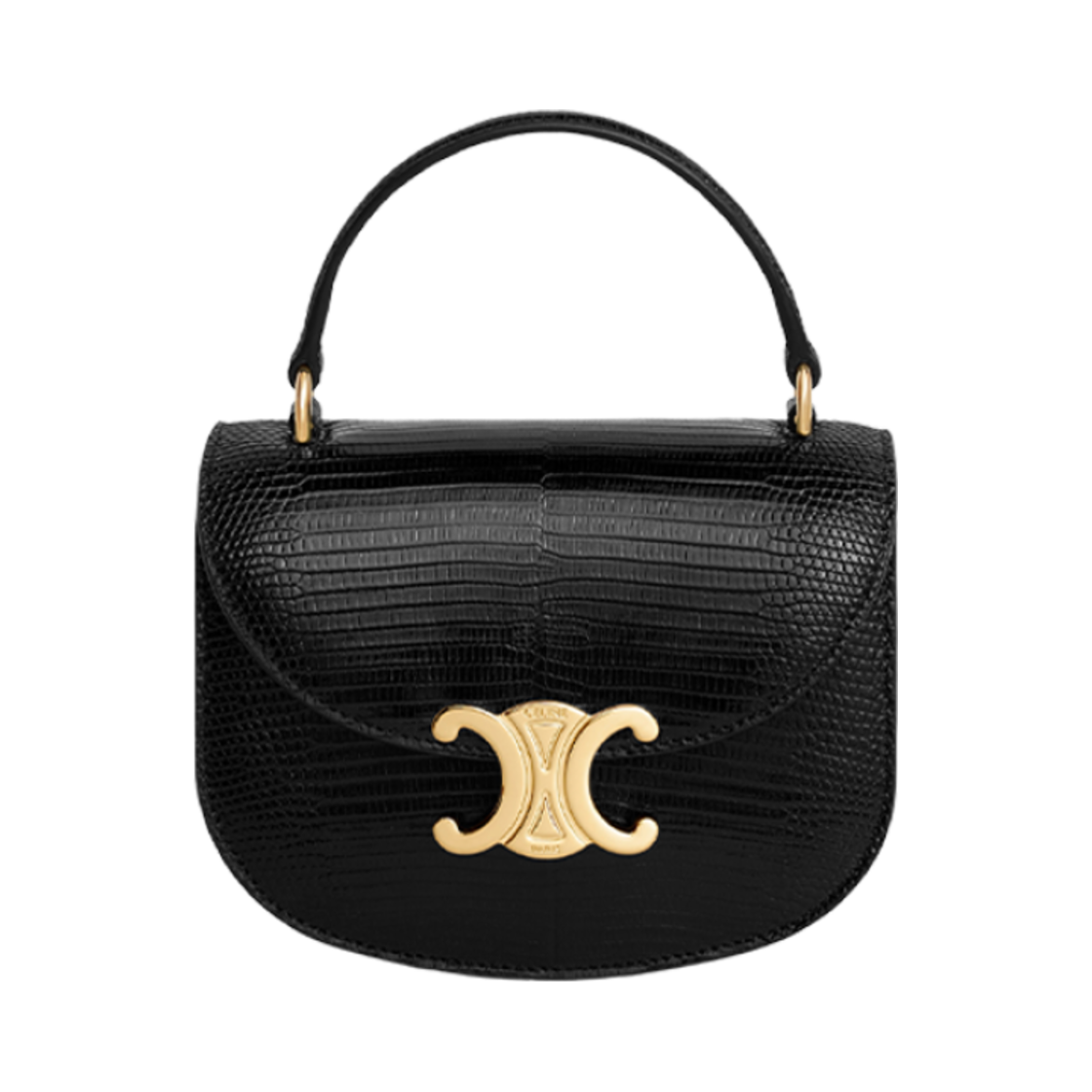 셀린느 미니 베사체 클레아 리자드 블랙