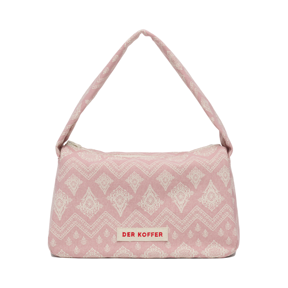 2512121102 Der Koffer Hobo Damask Small Deep Pink