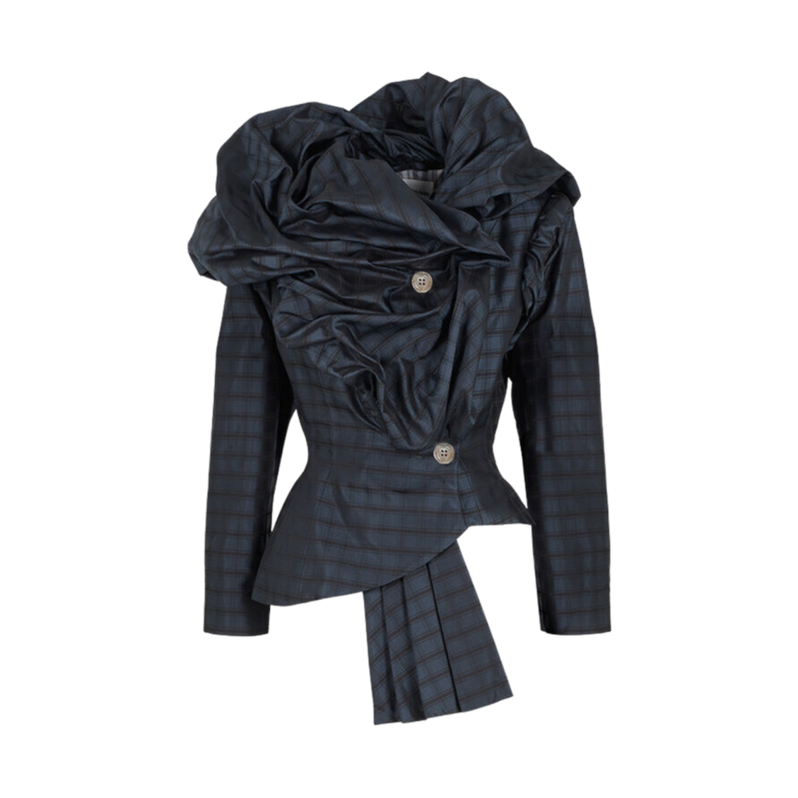 (W) 비비안 웨스트우드 마를린 자켓 네이비((W) Vivienne Westwood Marilyn Jacket Navy) - 1