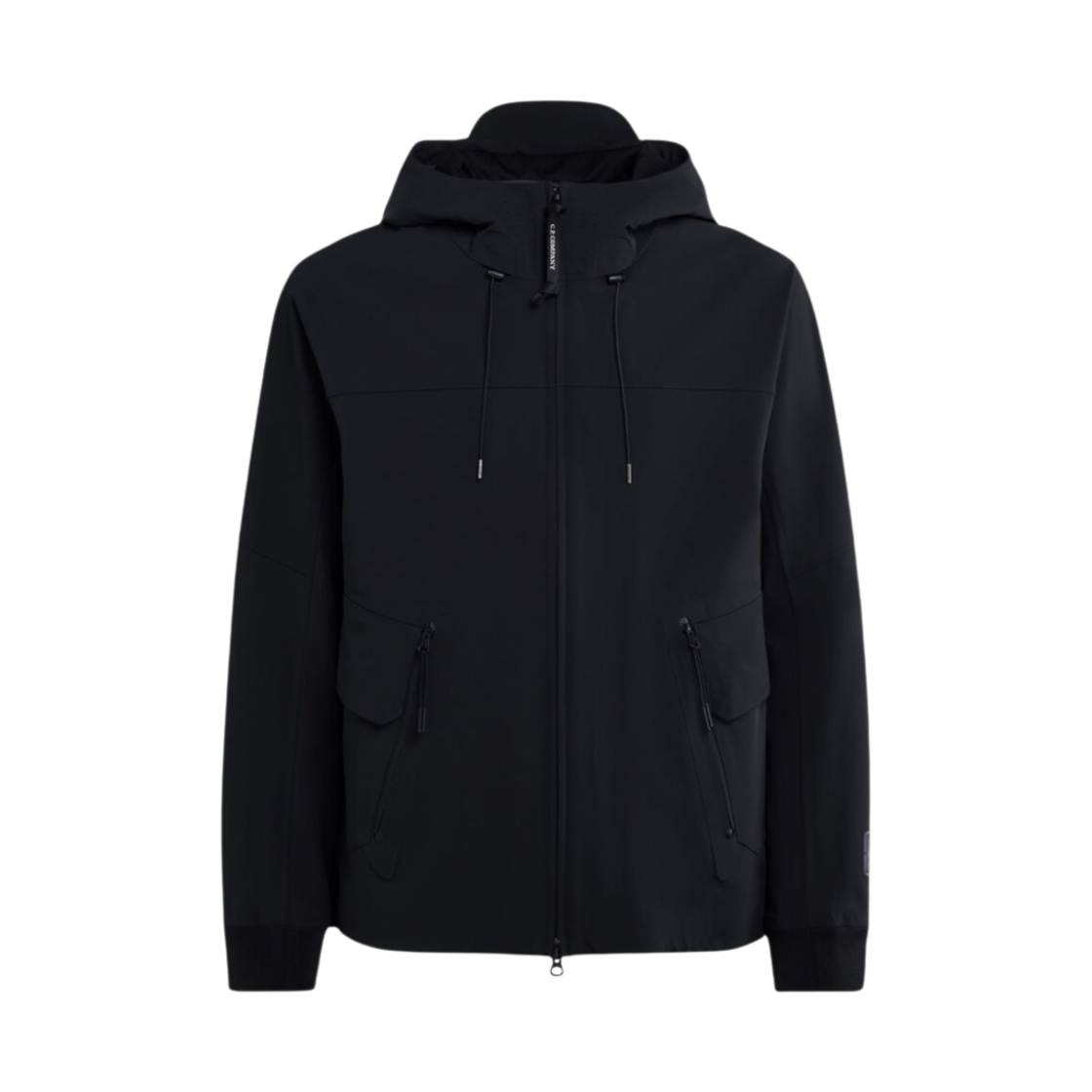 15CLOW014A006578A999 C.P. Company Metropolis Series Metroshell Hooded Jacket Black - 23FW