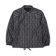 Mischief Jacquard Coach Jacket Black