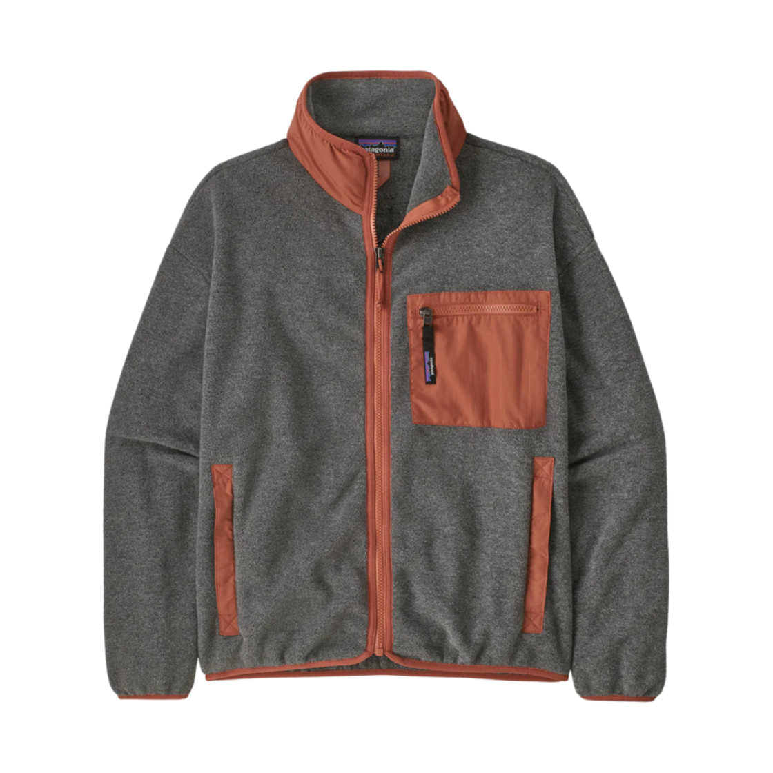 (W) 파타고니아 신칠라 플리스 자켓 니켈 벌 레드((W) Patagonia Synchilla Fleece Jacket Nickel Burl Red)