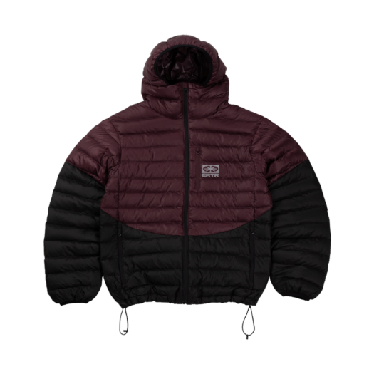 P00000FV ERTR Two-tone Light Down Jacket Purple