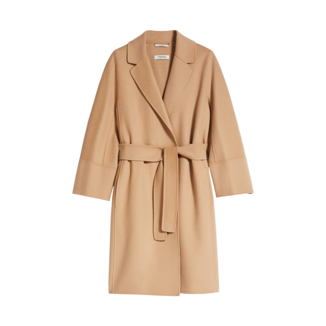 (W) S 막스마라 아로나 버진 울 코트 베이지((W) S Max Mara Arona Virgin Wool Coat Beige) - 1
