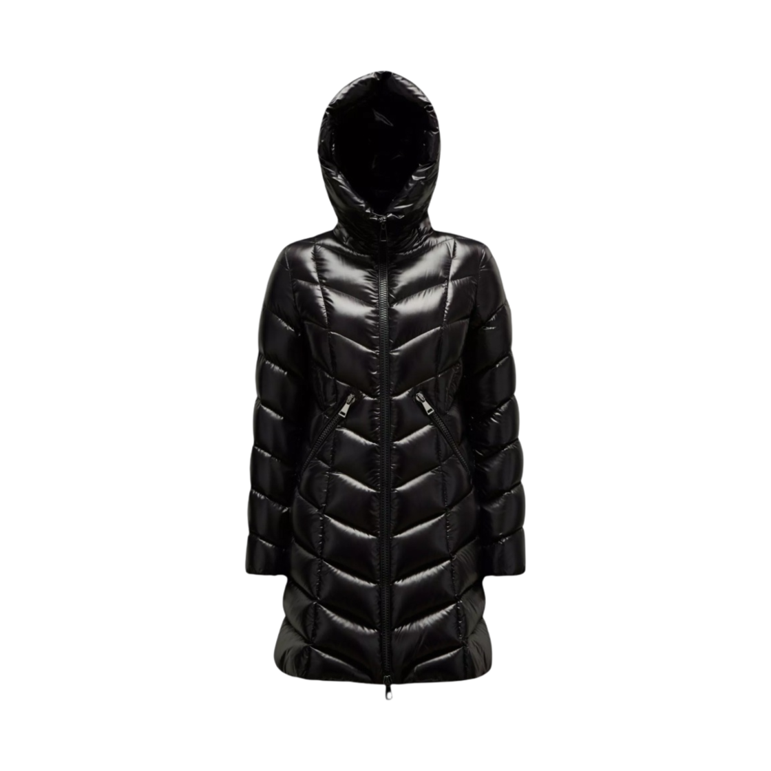 (W) 몽클레르 마러스 롱 다운 자켓 블랙 - 22FW((W) Moncler Marus Long Down Jacket Black - 22FW) - 1