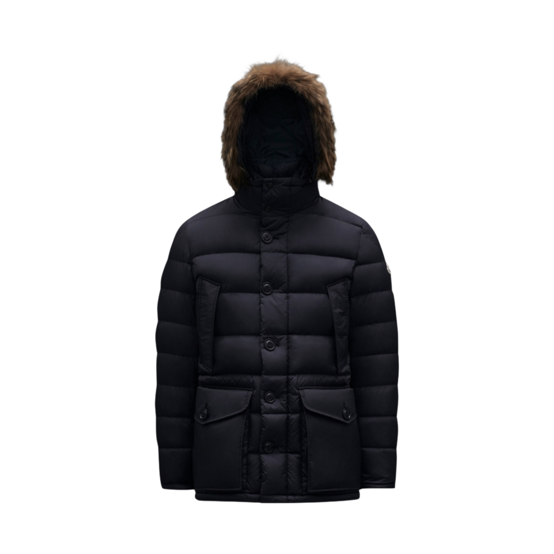 몽클레르 클루니 롱 다운 자켓 나이트 블루 - 21FW