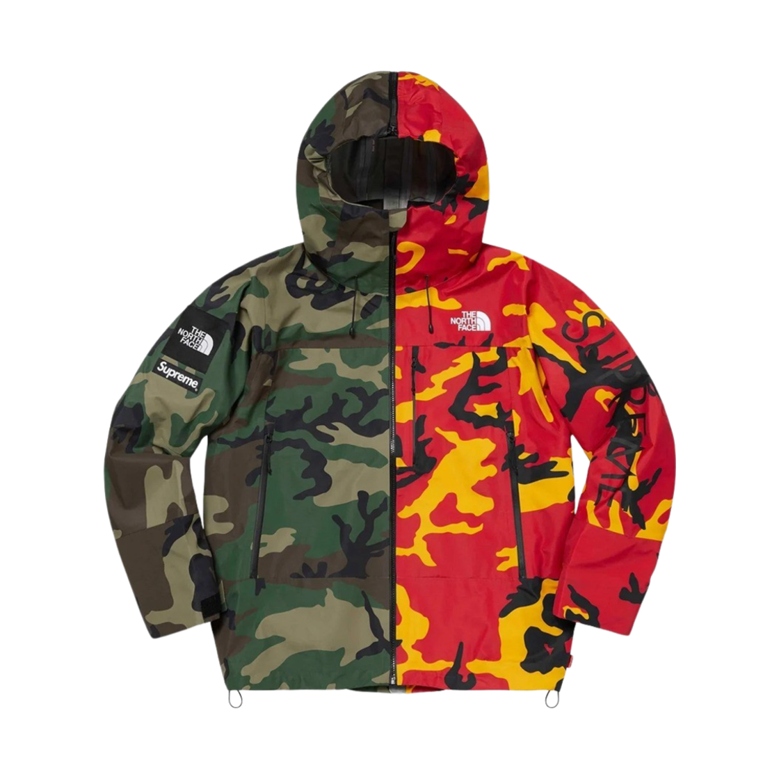 KM4AOTBSP57ML Supreme x The North Face Split Taped Seam Shell Jacket Camo