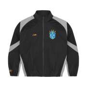 Corteiz Olympic Shuku Jacket Brasil Black Grey