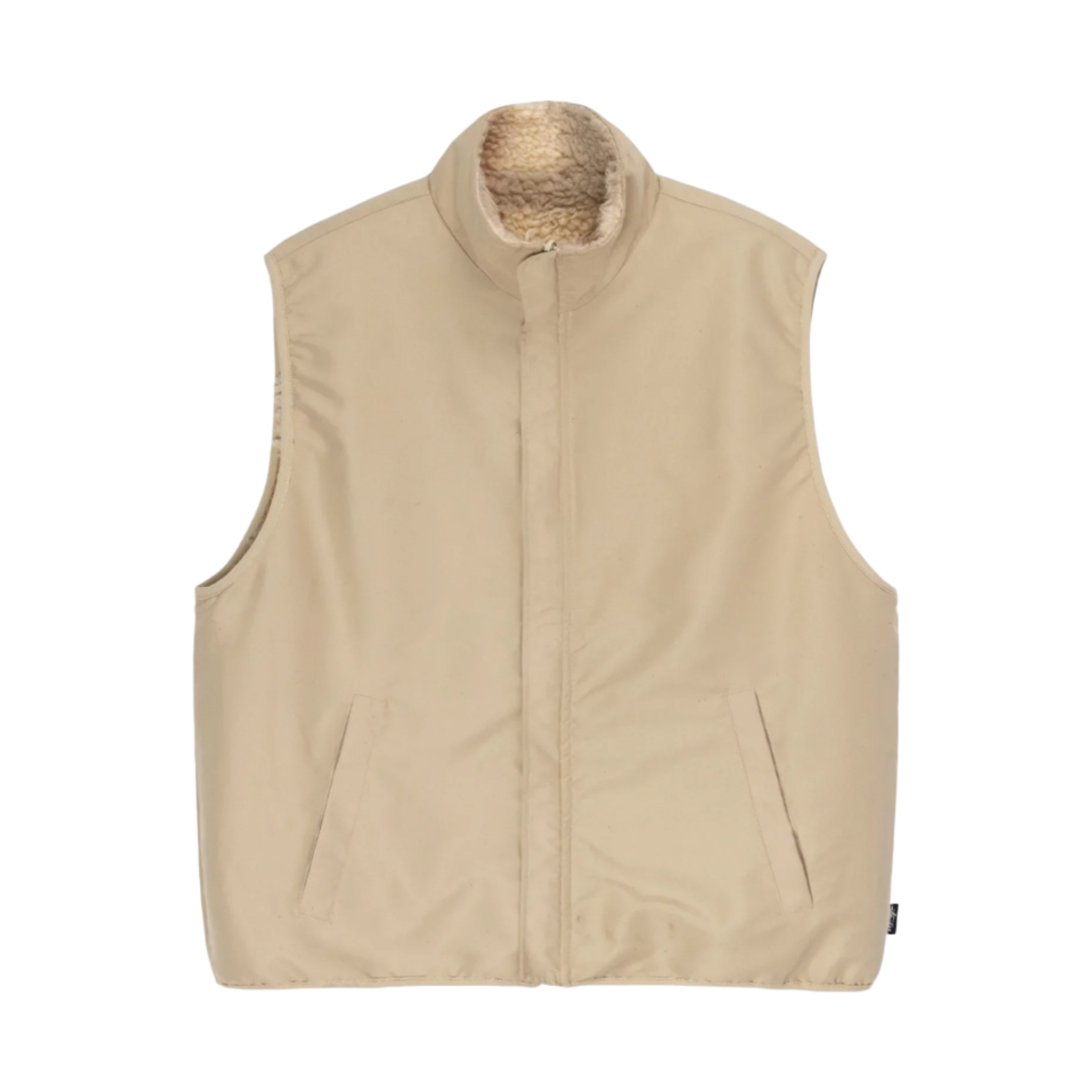 스투시 컬러블록 리버시블 베스트 카키(Stussy Colorblock Reversible Vest Khaki) - 3