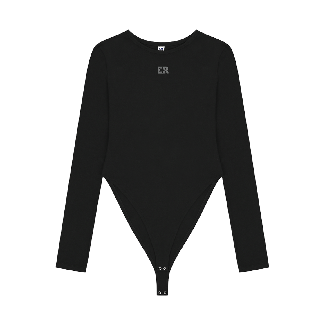 세이스라 라인 바디수트 블랙