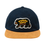 Human Made 5 Panel Twill Cap #2 Navy