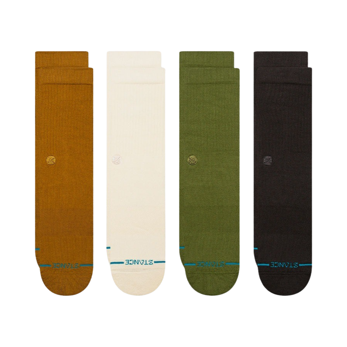 스탠스 아이콘 크루 4팩