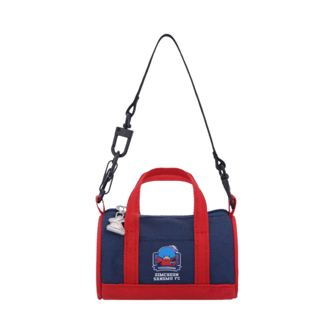 - K League x Sanrio Characters 2025 Bag Type Bag Hook Tuxedosam Gimcheon Sangmu FC Navy