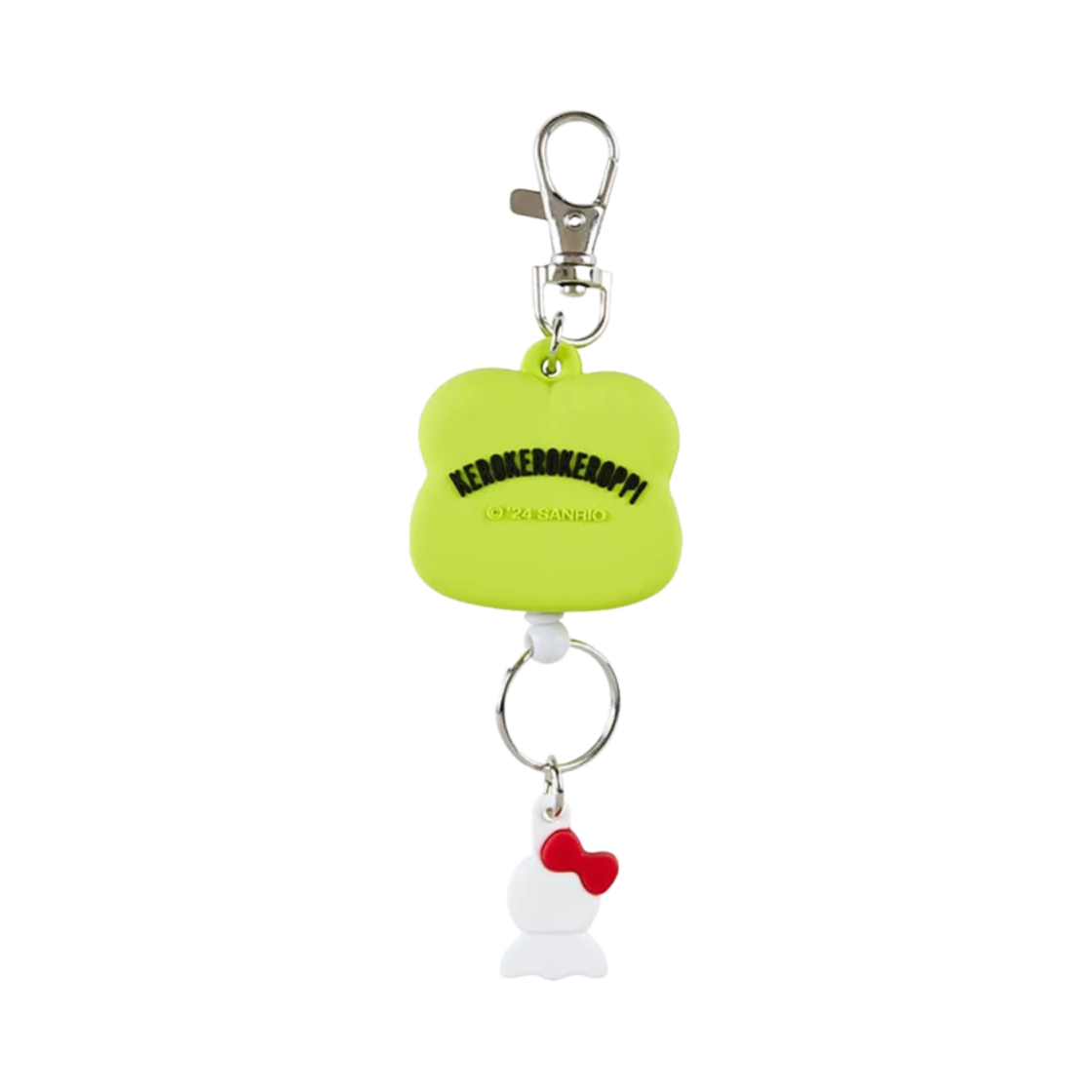 산리오 케로케로케로피 페이스 쉐이프 릴 키 체인(Sanrio Kerokerokeroppi Face Shaped Reel Key Chain) - 2