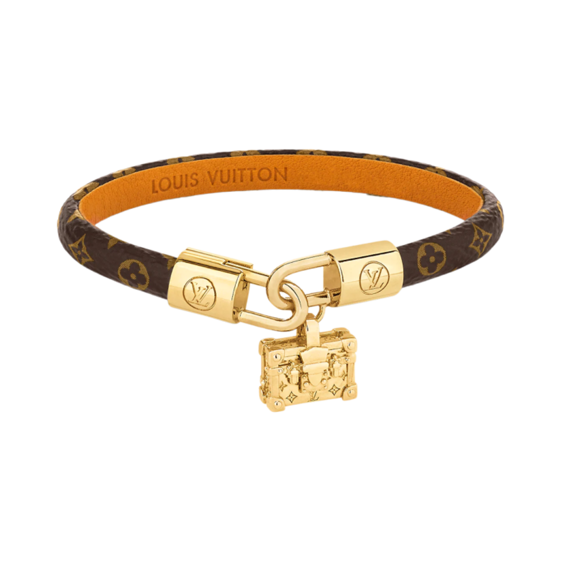 (W) 루이비통 쁘띠 말 참 브레이슬릿 모노그램((W) Louis Vuitton Petite Malle Charm Bracelet Monogram) - 1