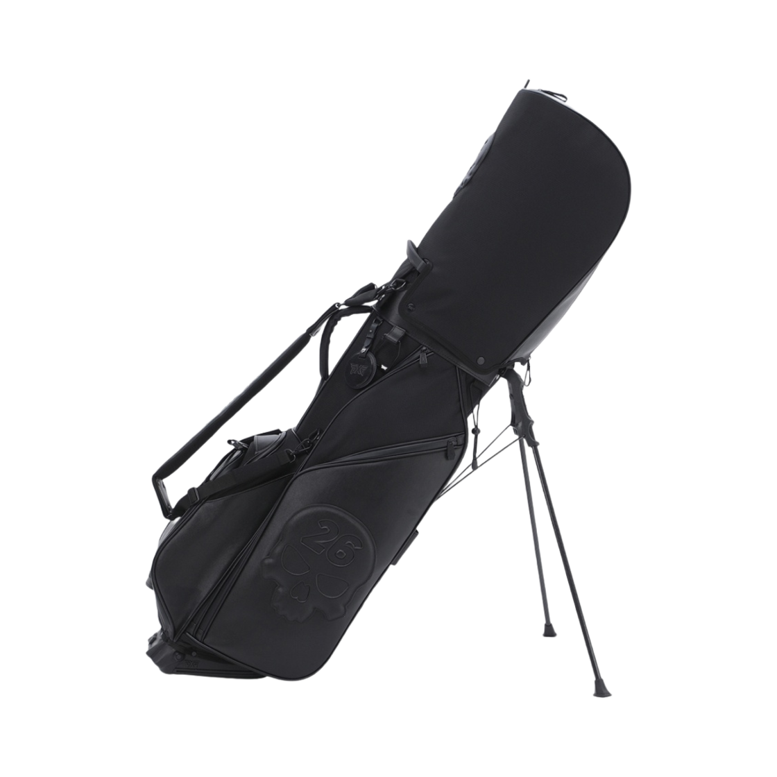 피엑스지 스컬 하이브리드 스탠드백 블랙(PXG Skull Hybrid Stand Bag Black)