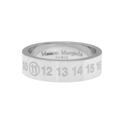 Maison Margiela Logo Number Ring Silver