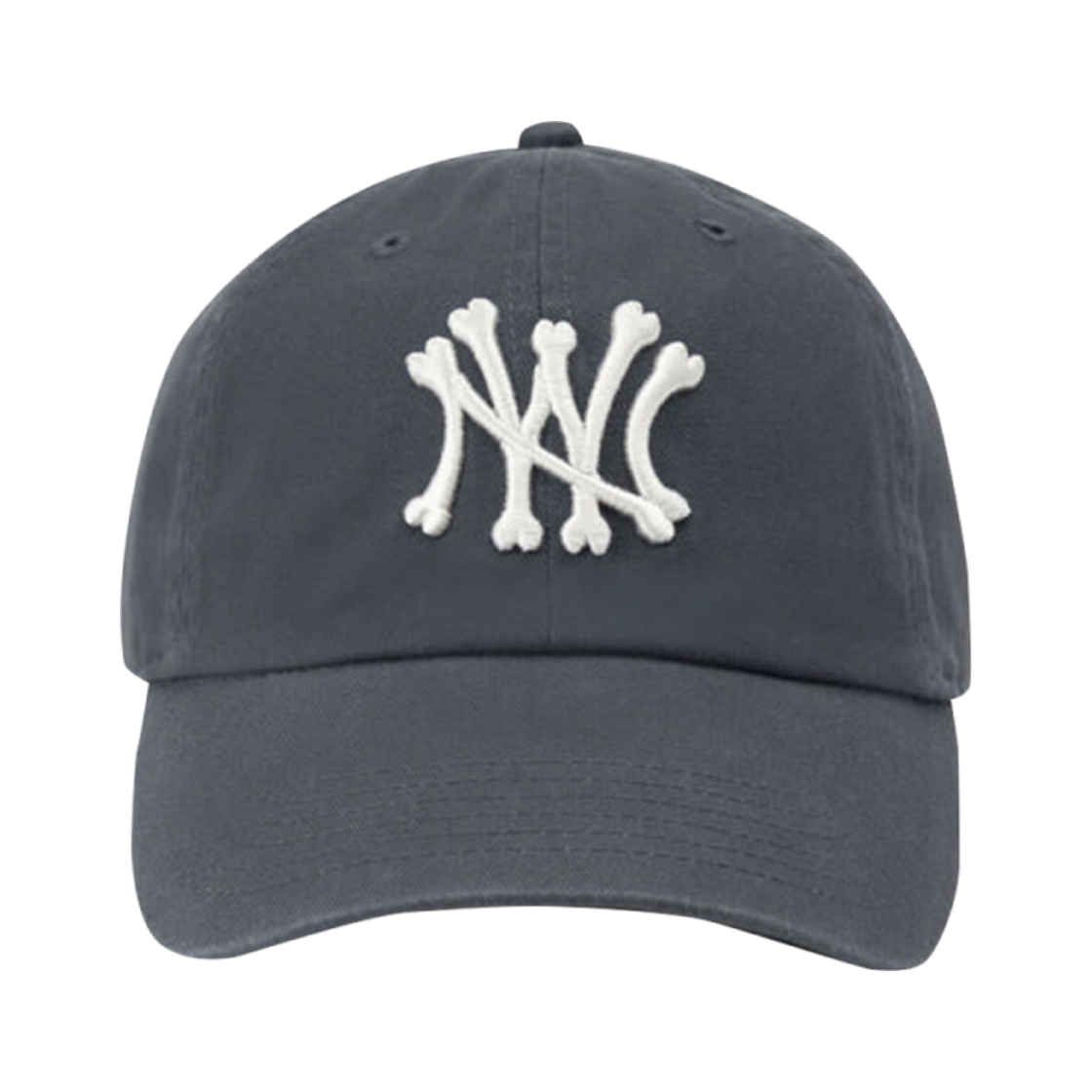 S11498 Nice Weather Apparel Nw Bone 6 Pannel Cap Charcoal