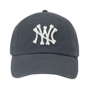 Nice Weather Apparel Nw Bone 6 Pannel Cap Charcoal