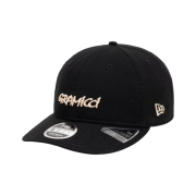 New Era Gramicci Lettering Strapback Black