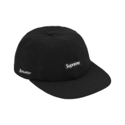 Supreme Polartec Waffle Small Box 6-Panel Black - 24FW