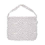 Emis Dot Pattern Eco Bag White