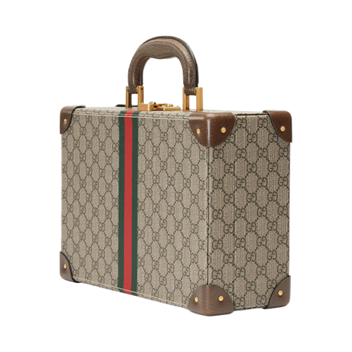 구찌 사보이 워치 케이스 베이지 에보니 슈프림(Gucci Savoy Watch Case Beige Ebony Supreme) - 2