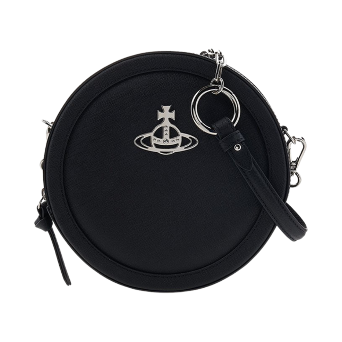 43040056-L001N-N402 Vivienne Westwood Ruby Round Crossbody Bag Black