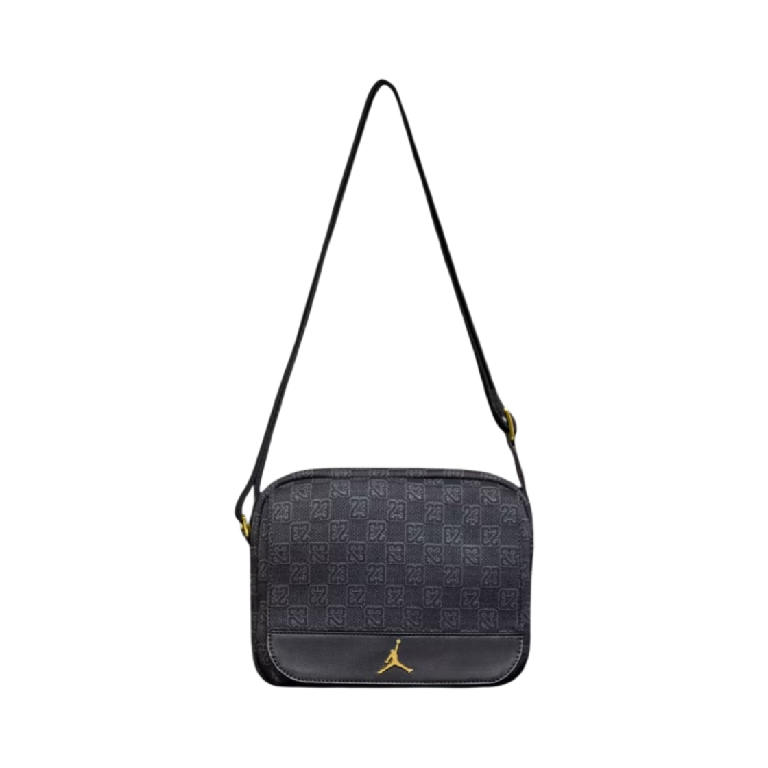 MA0760-023 Jordan Monogram Mini Messenger Bag Black