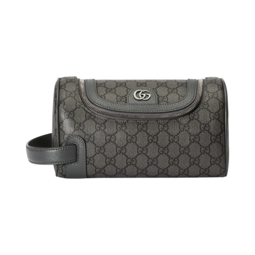 Gucci Ophidia Small Toiletry Case Grey Black Supreme