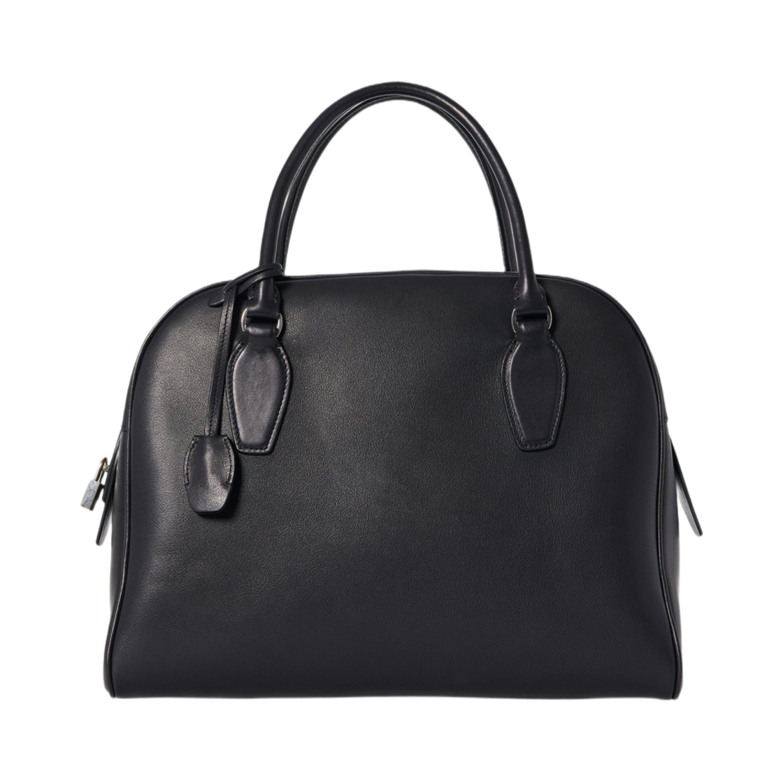 더 로우 인디아 12.00 백 레더 블랙(The Row India 12.00 Bag in Leather Black)