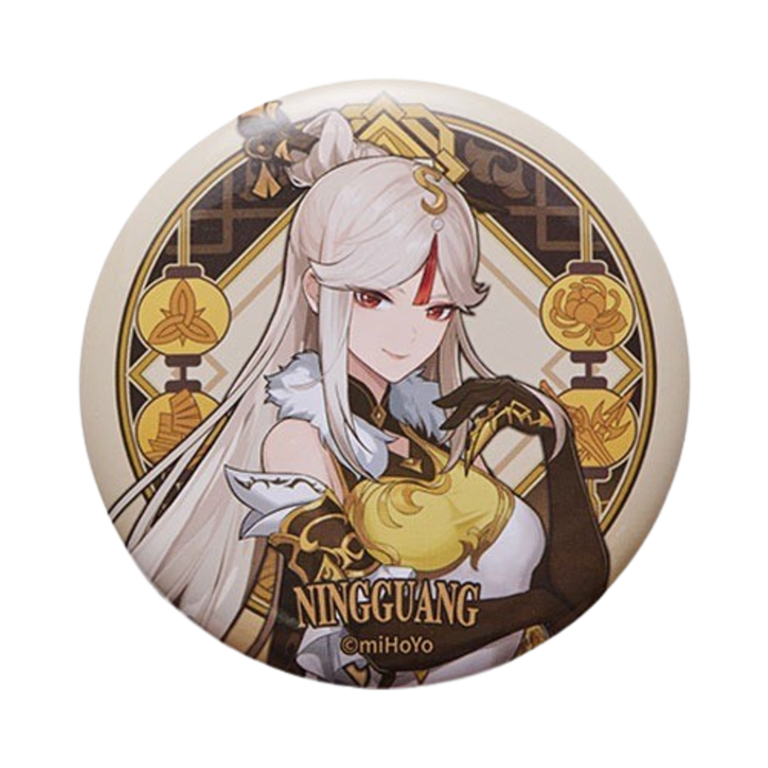 6972957482816 Genshin Badge Liyue Theme Ningguang