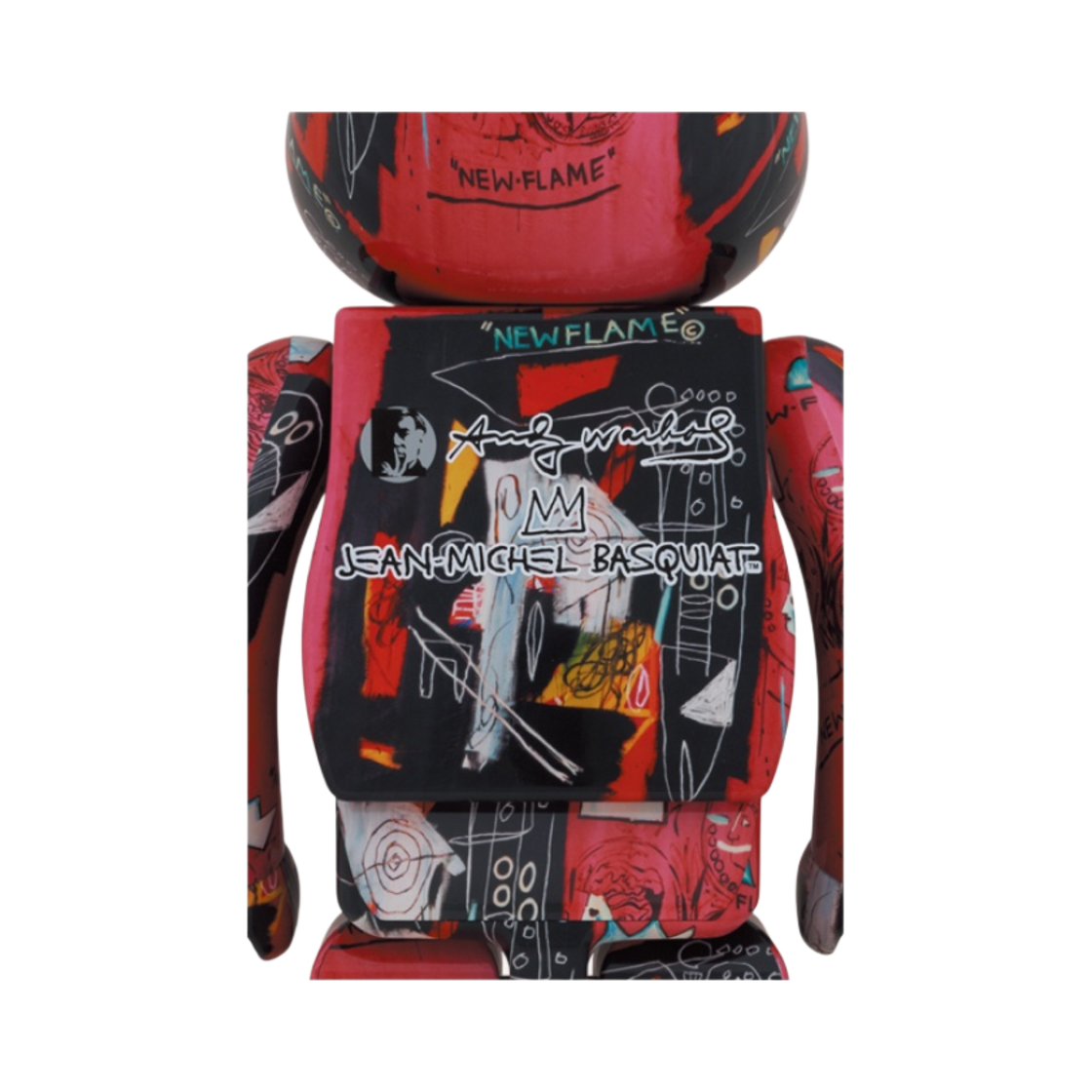 베어브릭 앤디 워홀 x 장미셸 바스키아 #1 1000%(Bearbrick Andy Warhol x Jean-Michel Basquiat #1 1000%) - 2