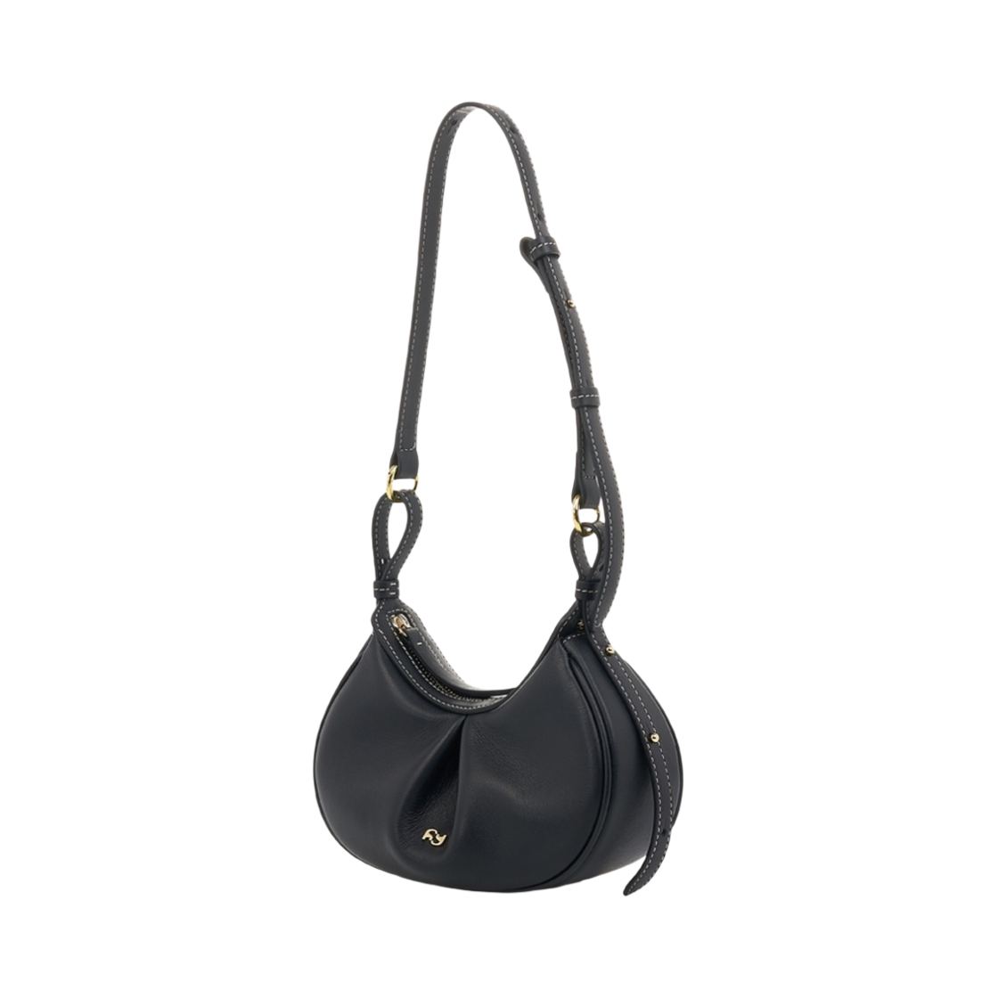 유제피 미니 빈 숄더백 블랙(Yuzefi Mini Bean Shoulder Bag Black) - 2