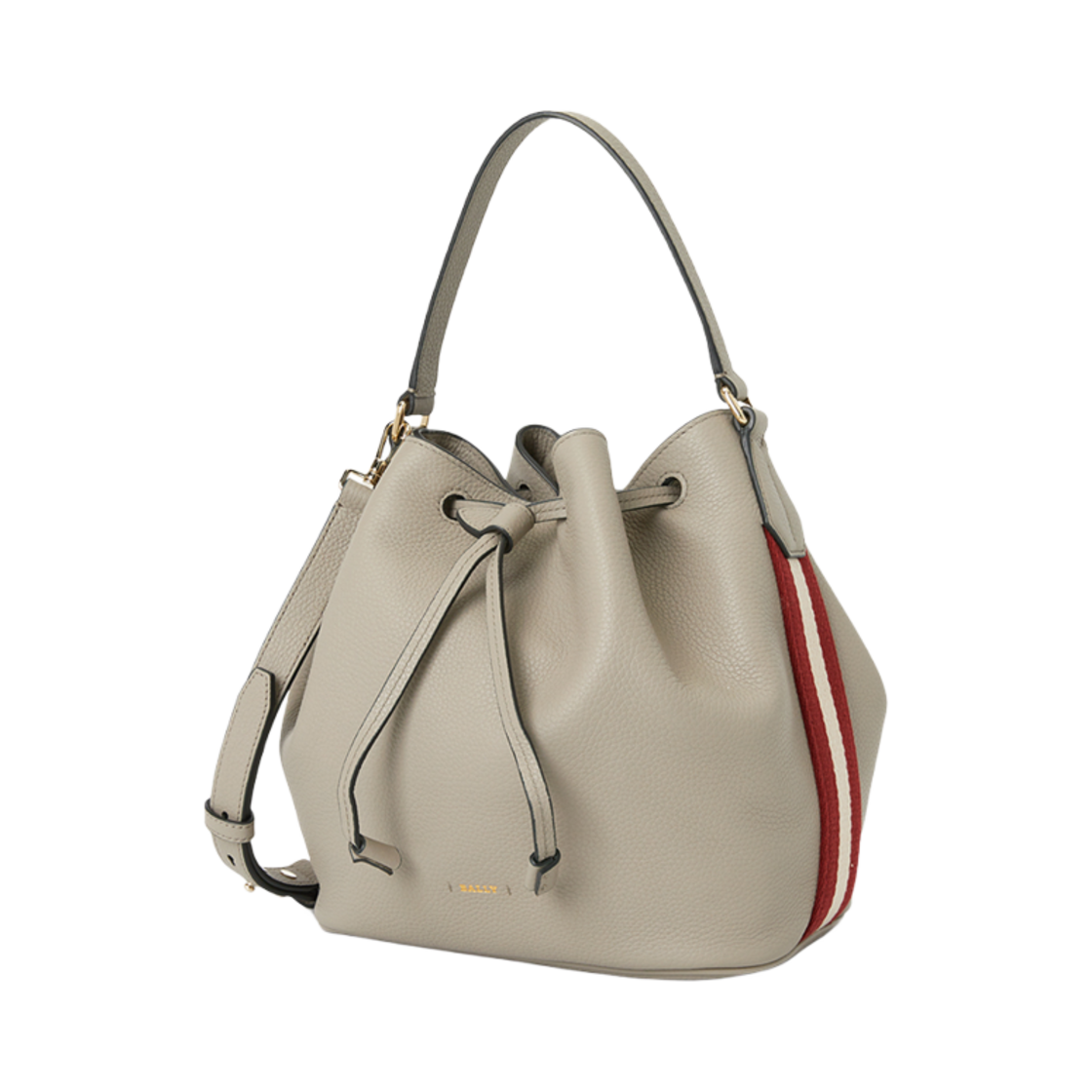 발리 숄더백 베이지 그레이(Bally Shoulder Bag Beige Gray)