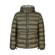 C.P. Company DD Shell Hooded Down Jacket Silver Sage Brown - 23FW