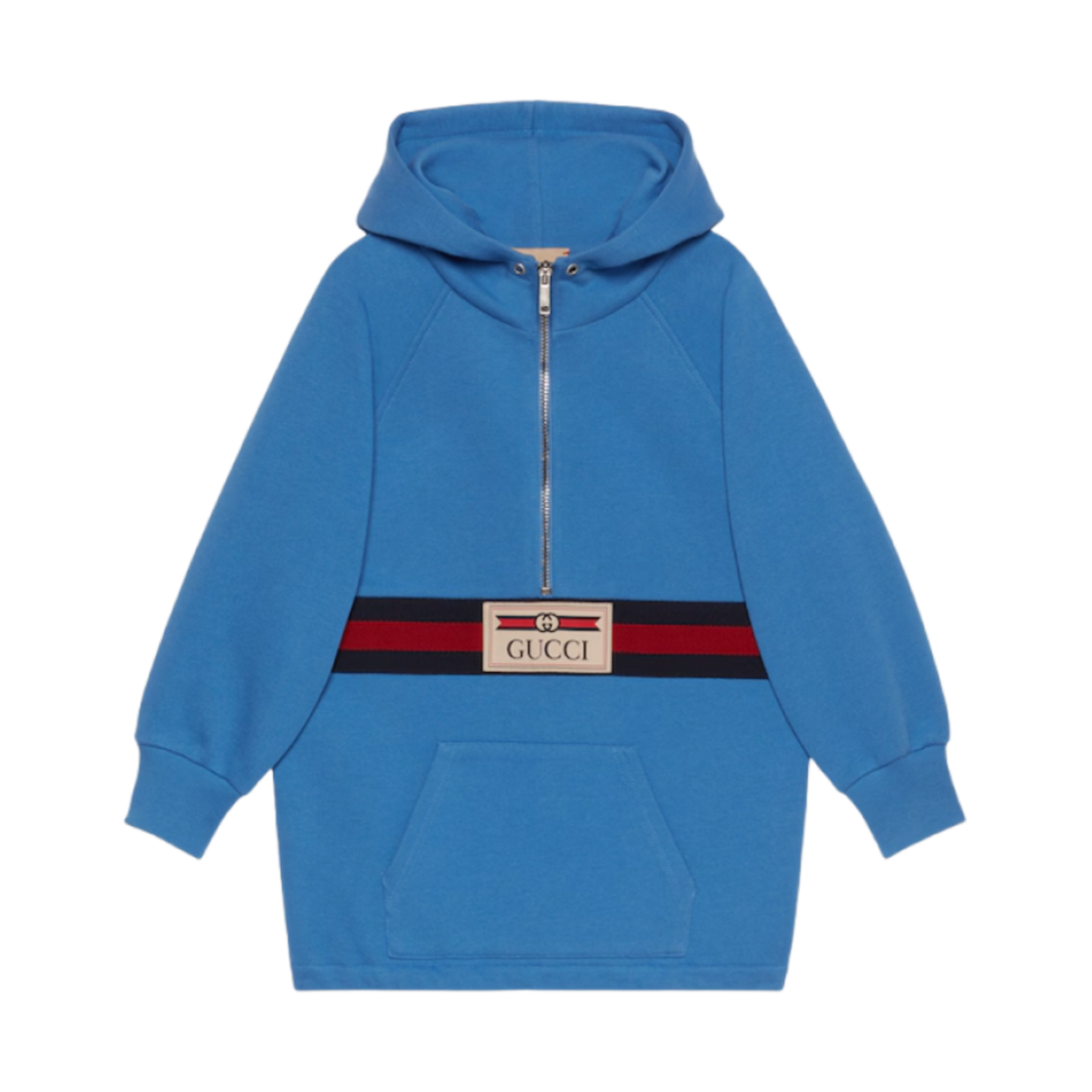 653666-XJDKA-4573 (Kids) Gucci Jacket with Gucci Label Blue