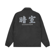 Darkr8m Studio x Hardhitters Reflective Coach Jacket Black