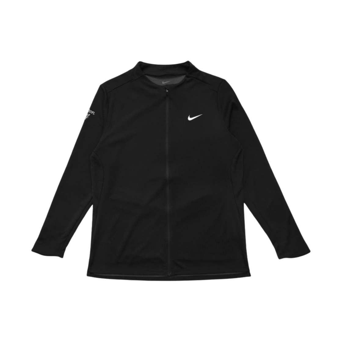 - (W) Malbon Golf x Nike Dri-Fit UV ADV Full Zip Top Black